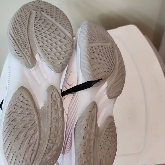 MEN ASICS Shy Elite FF MT White Pure Silver Volleyball Sneakers Size 16 - Picture 6 of 6